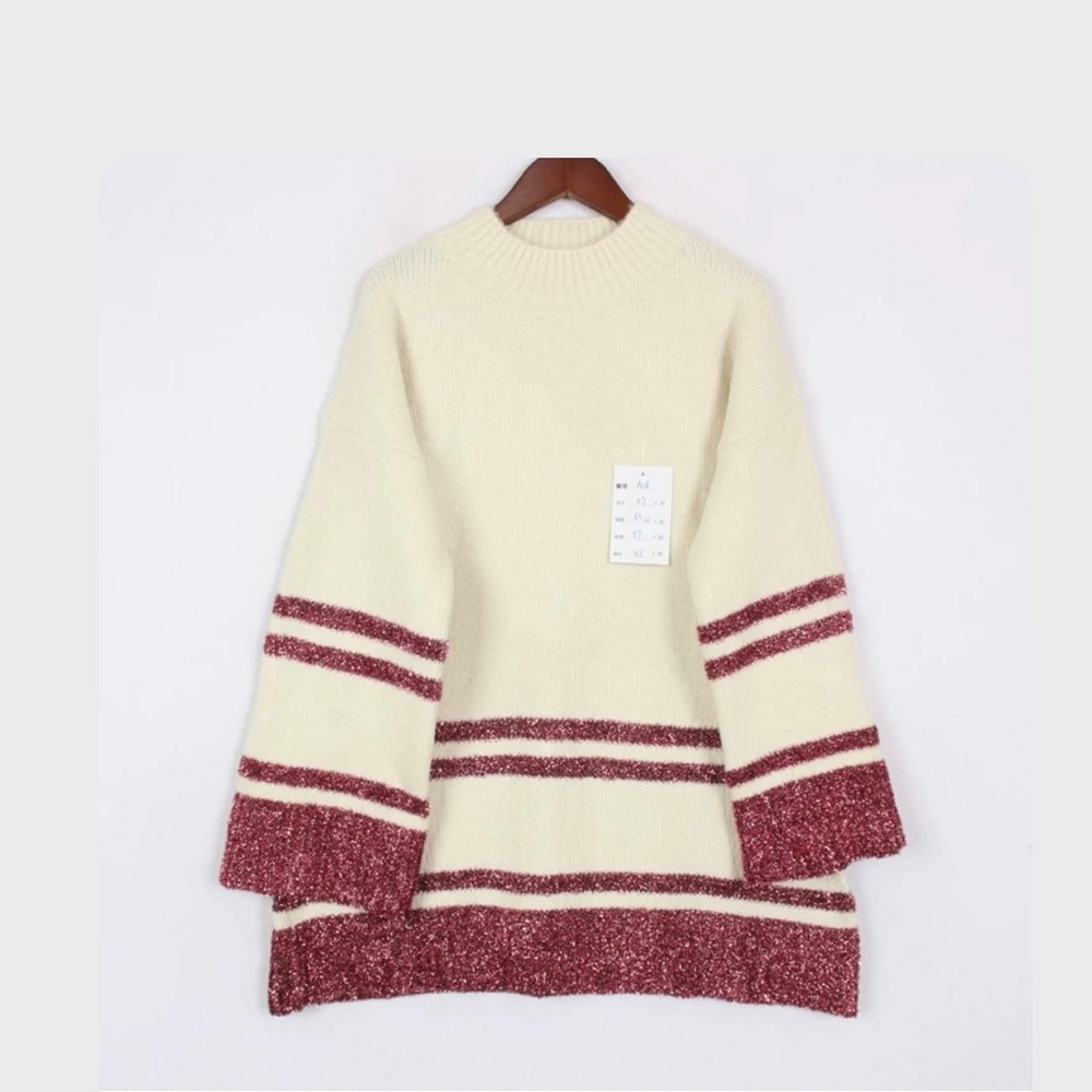 Brand new soft cozy vintage sweater (design by Miss Studio).